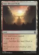 0280[L]：【TLA】【FOIL】Sun-Blessed Peak/太陽の祝福受けし山頂
