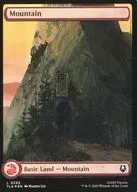 0295[L]：【TLA】【FOIL】【フルアート版】Mountain/山