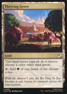 0261[C]：【TLE】【FOIL】Thriving Grove/興隆する木立