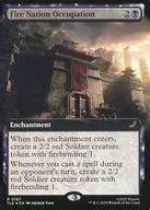 0187[R]：【TLE】【FOIL】【拡張アート版】Fire Nation Occupation/火の国の占領