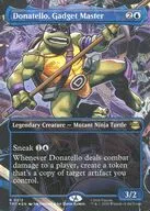 0212[R]：【TMT】【FOIL】【ボーダーレス版】Donatello， Gadget Master/ガジェットマスター、ドナテロ