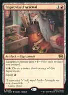 0092[R]：【TMT】【FOIL】Improvised Arsenal/寄せ集めの武器