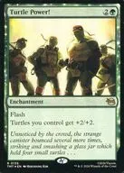 0135[R]：【TMT】【FOIL】Turtle Power!/タートル・パワー!