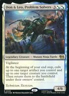 0143[R]：【TMT】【FOIL】Don ＆ Leo， Problem Solvers/トラブル解決コンビ、ドニーとレオ