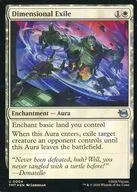 0004[U]：【TMT】【FOIL】Dimensional Exile/異次元への追放