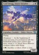 0065[U]：【TMT】【FOIL】Lord Dregg， Insect Invader/昆虫の侵略者、ロード・ドレッグ