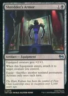 0075[U]：【TMT】【FOIL】Shredder‘s Armor/シュレッダーの甲冑