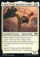 0003[C]：【TMT】【FOIL】April O‘Neil， Kunoichi Trainee/見習いくノ一、エイプリル・オニール