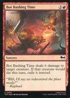 0085[C]：【TMT】【FOIL】Bot Bashing Time/ボット叩きタイム