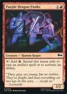 0100[C]：【TMT】【FOIL】Purple Dragon Punks/パープルドラゴンズのゴロツキ