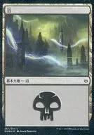 [C]：【FOIL】沼(257/264)/Swamp(257/264)