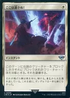 0038[U]:【LTR】【FOIL】这里不通！/You Cannot Pass！