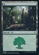 0286[L]：【MKM】【FOIL】森/Forest