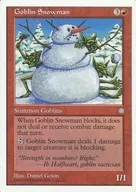 U : Goblin Snowman / Goblin Snowman