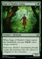 [C] : Sage of Shaila's Claim / Sage of Schairer's Exclusive Land