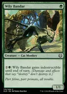 [C] : Wiry Bandar / Wily Cat Monkey