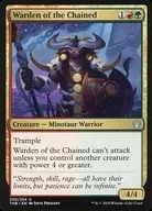 [UC]:Warden of the Chained(被鏈接的人)