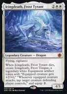 020/281 [Mythic Rare] : [AFR] Icingdeath Frost Tyrant / Frost Tyrant, Icing des