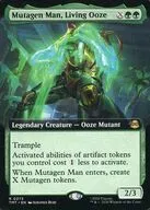 0273[R]：【TMT】【拡張アート版】Mutagen Man， Living Ooze/生けるスライム、ミュータンジェンマン