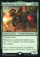 0030[R]：【TMC】Leatherhead， Iron Gator/アイアンゲーター、レザーヘッド