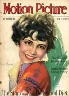 MOTION PICTURE October 1929 issue