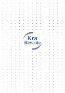 パンフ)Kra Summer Tour 2006 Rewrite
