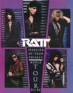 パンフ)RATT　INVASION OF YOUR PRIVACY WORLD TOUR ’85/’86