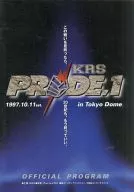 Brochure) KRS PRIDE. 1 in Tokyo Dome
